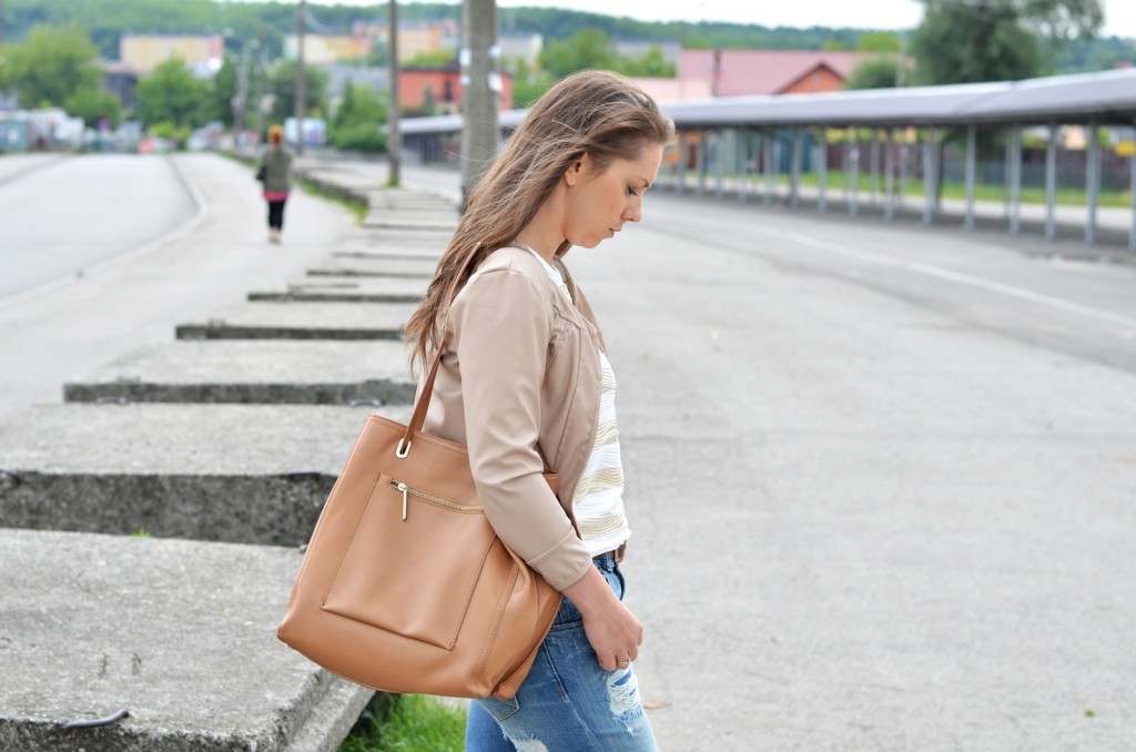 torebka zara shoper duża torebka
