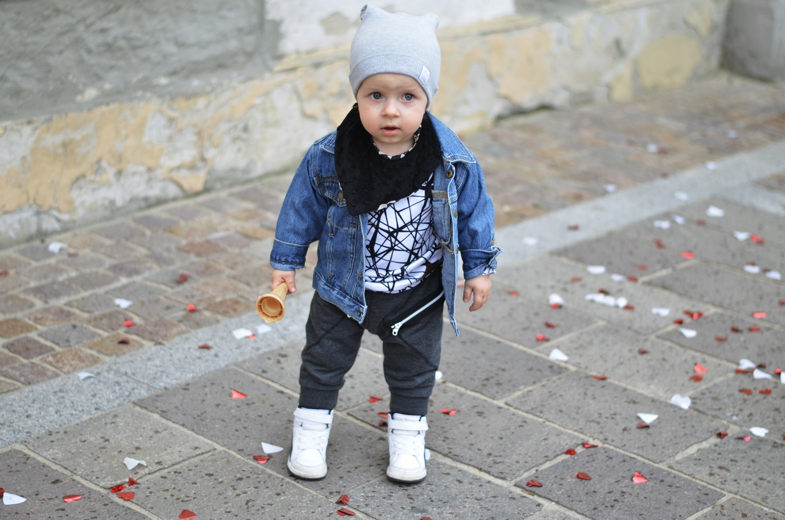 DŻINSOWA KURTKA DZIECIĘCA