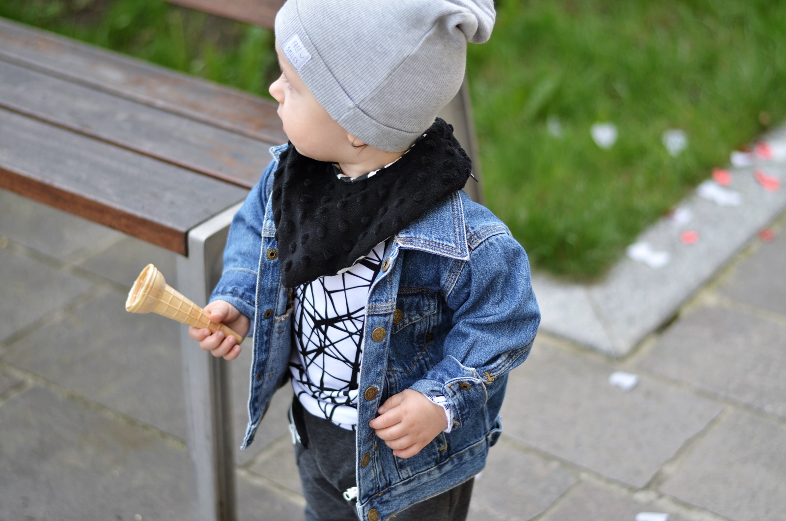 DŻINSOWA KURTKA DZIECIĘCA