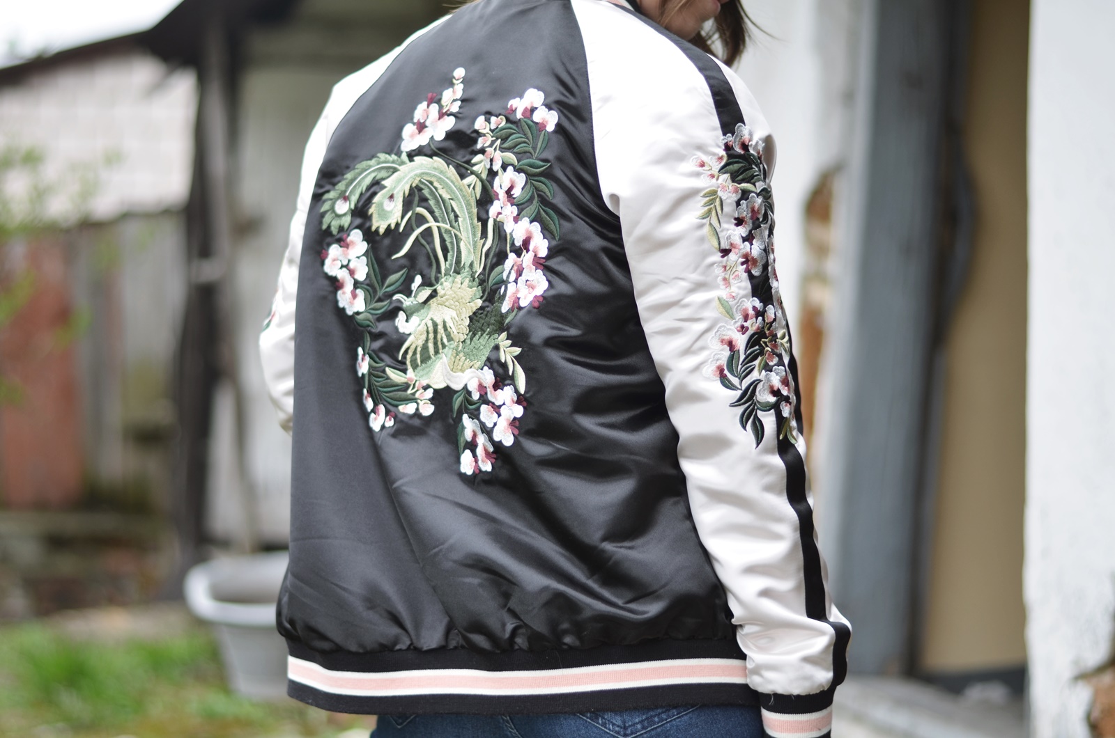 DWUSTRONNA KURTKA BOMBER