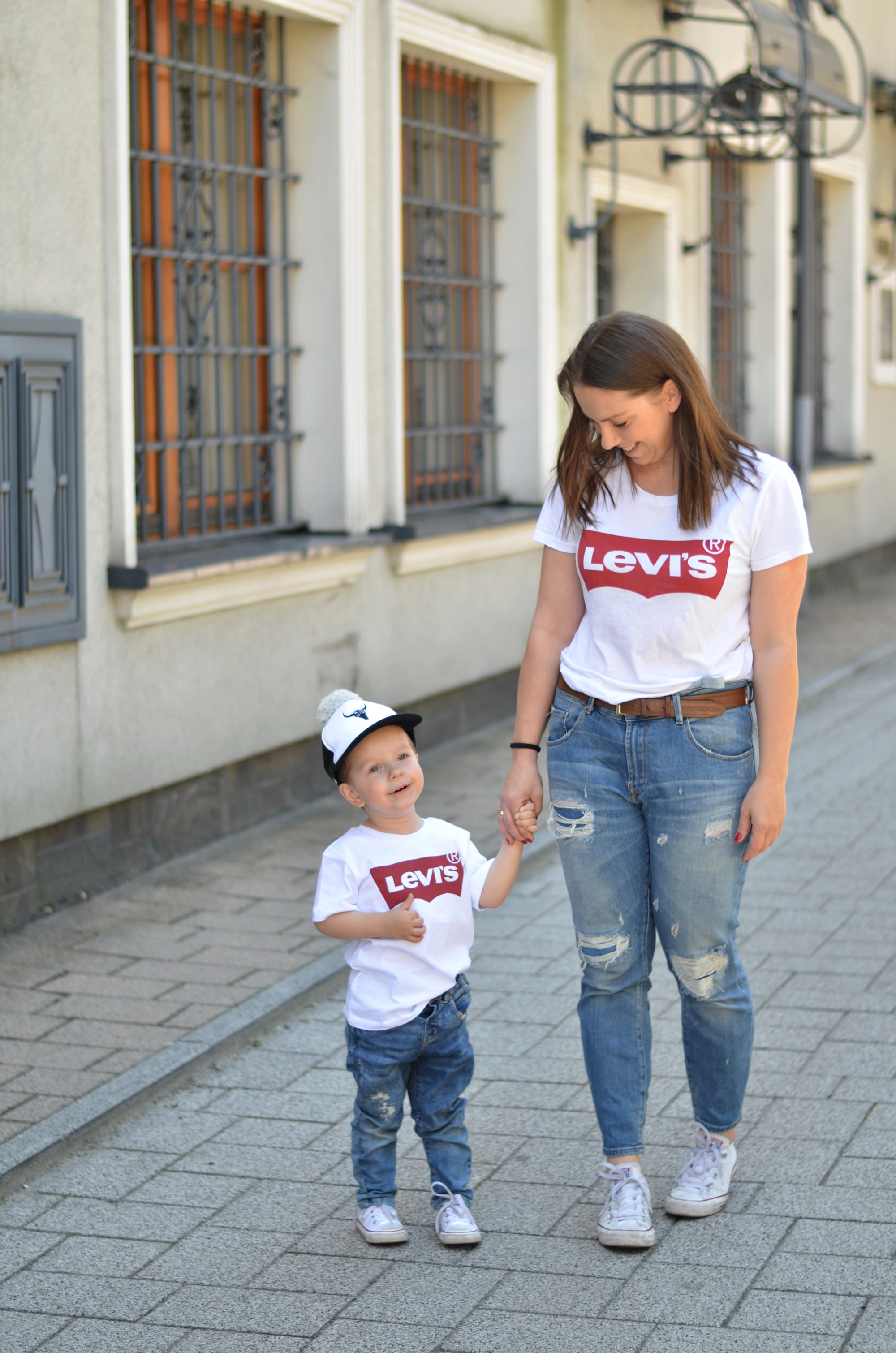 koszulki levis stylizacja mama i syn
