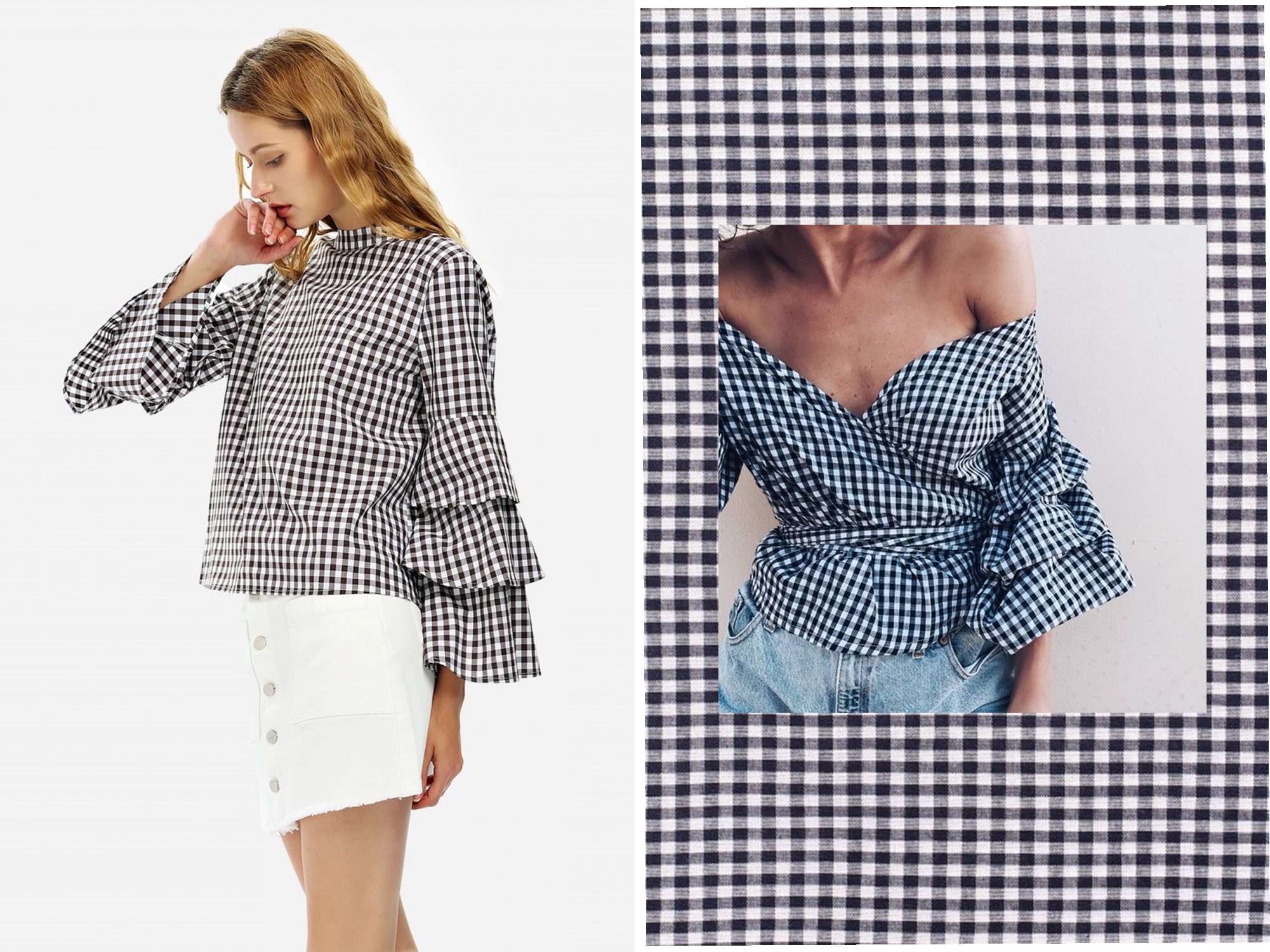 MODNY AKCENT TEGO LATA KRATKA VICHY