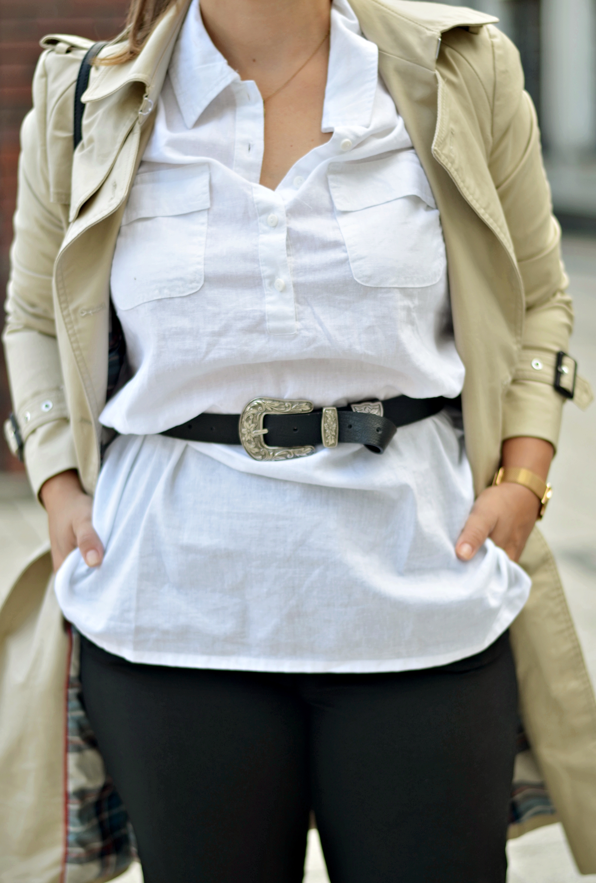 koszula bonprix koszula z dodatkiem lnu bonprix