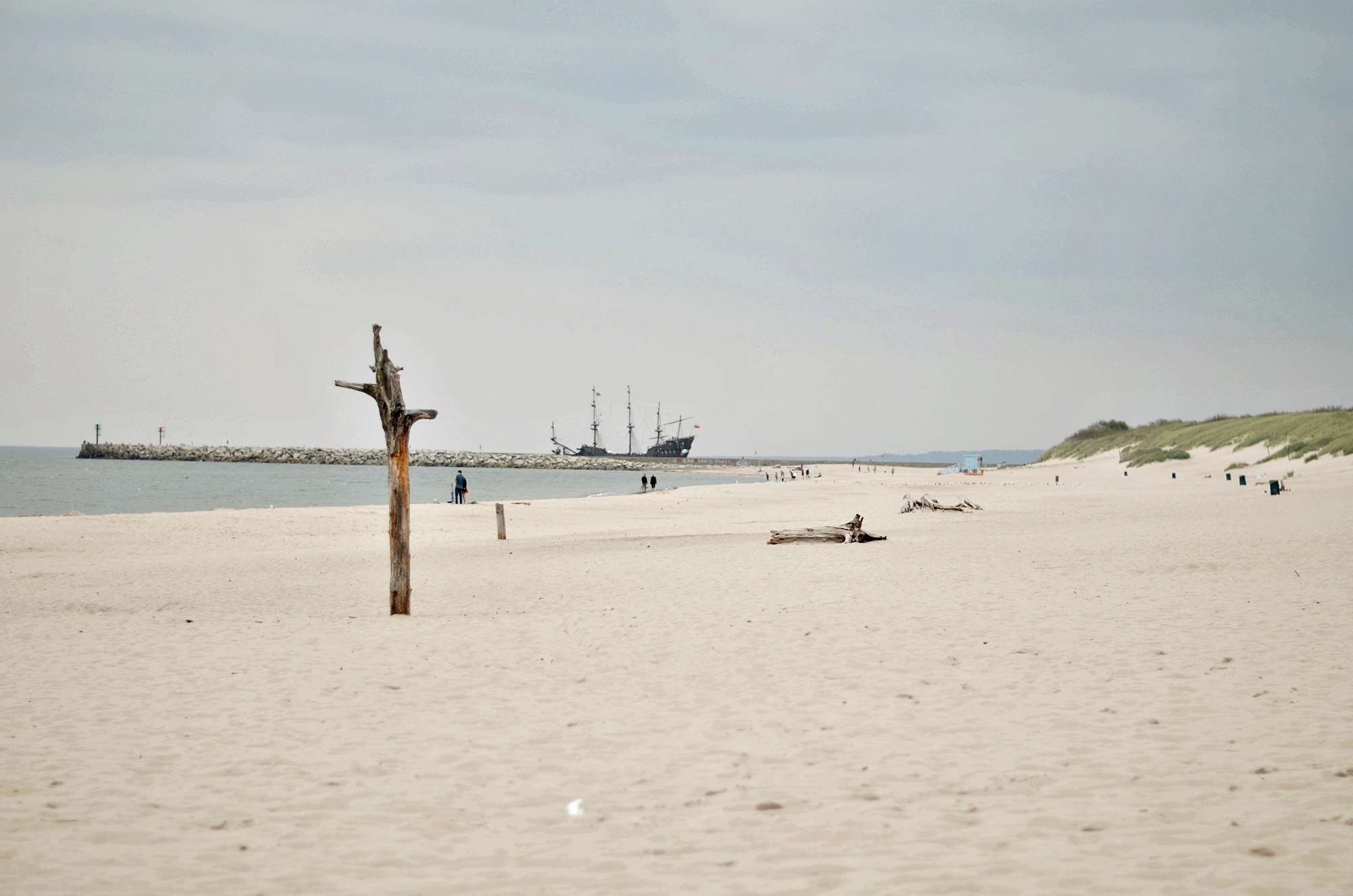 plaża zachodnia Ustka Ustka