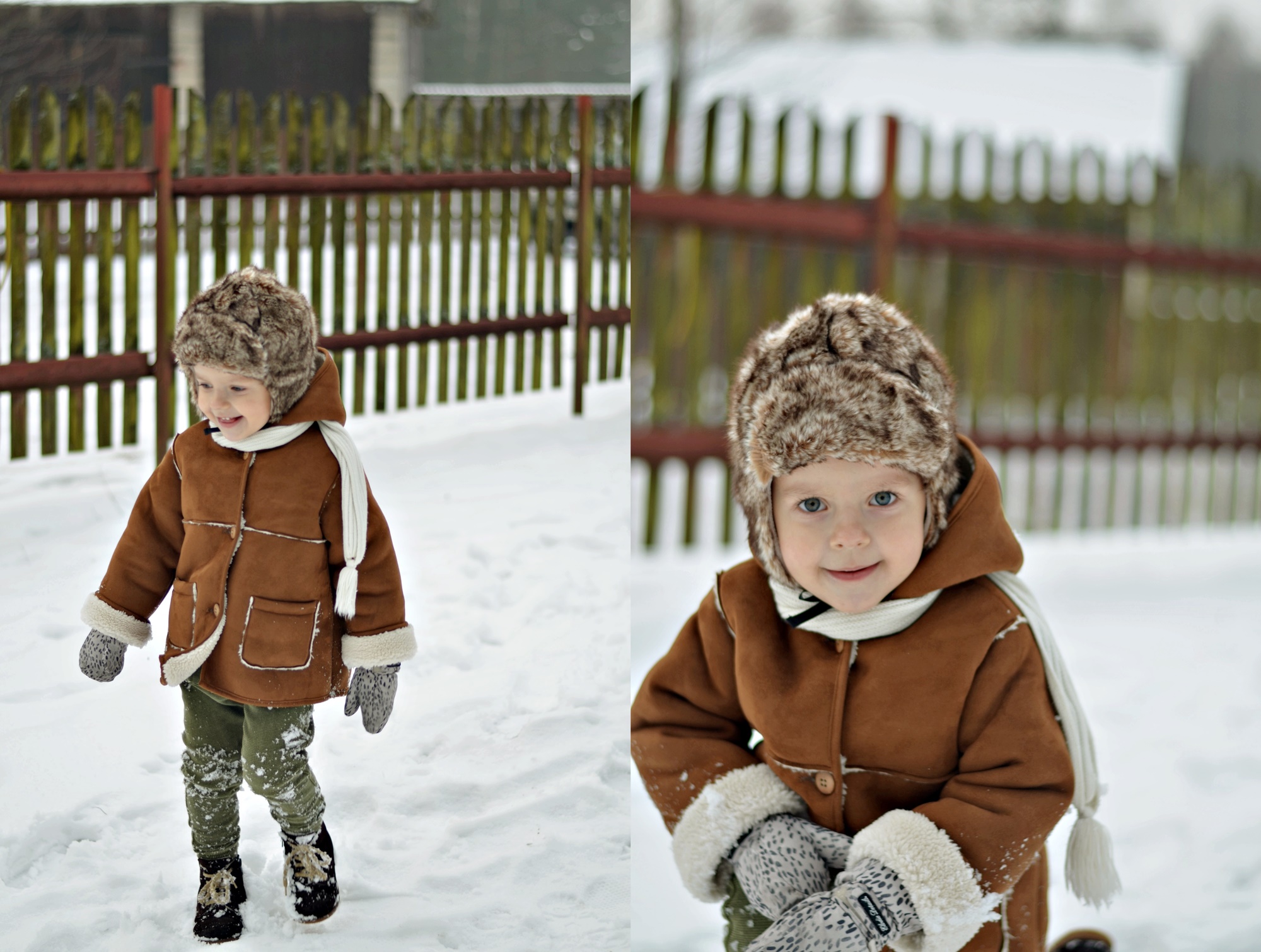 zimowa czapka chłopięca