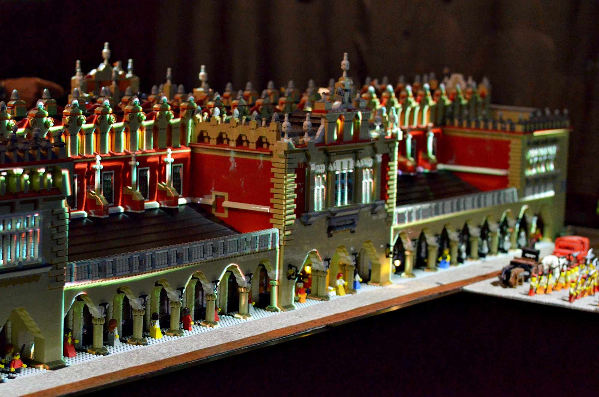 sukiennice z klocków lego sukiennice kraków