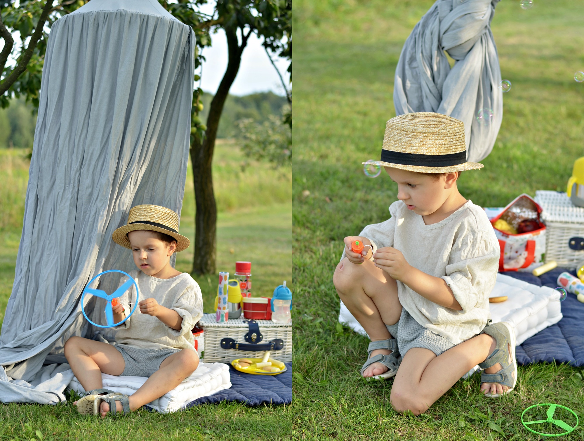 produkty na piknik produkty dla dzieci