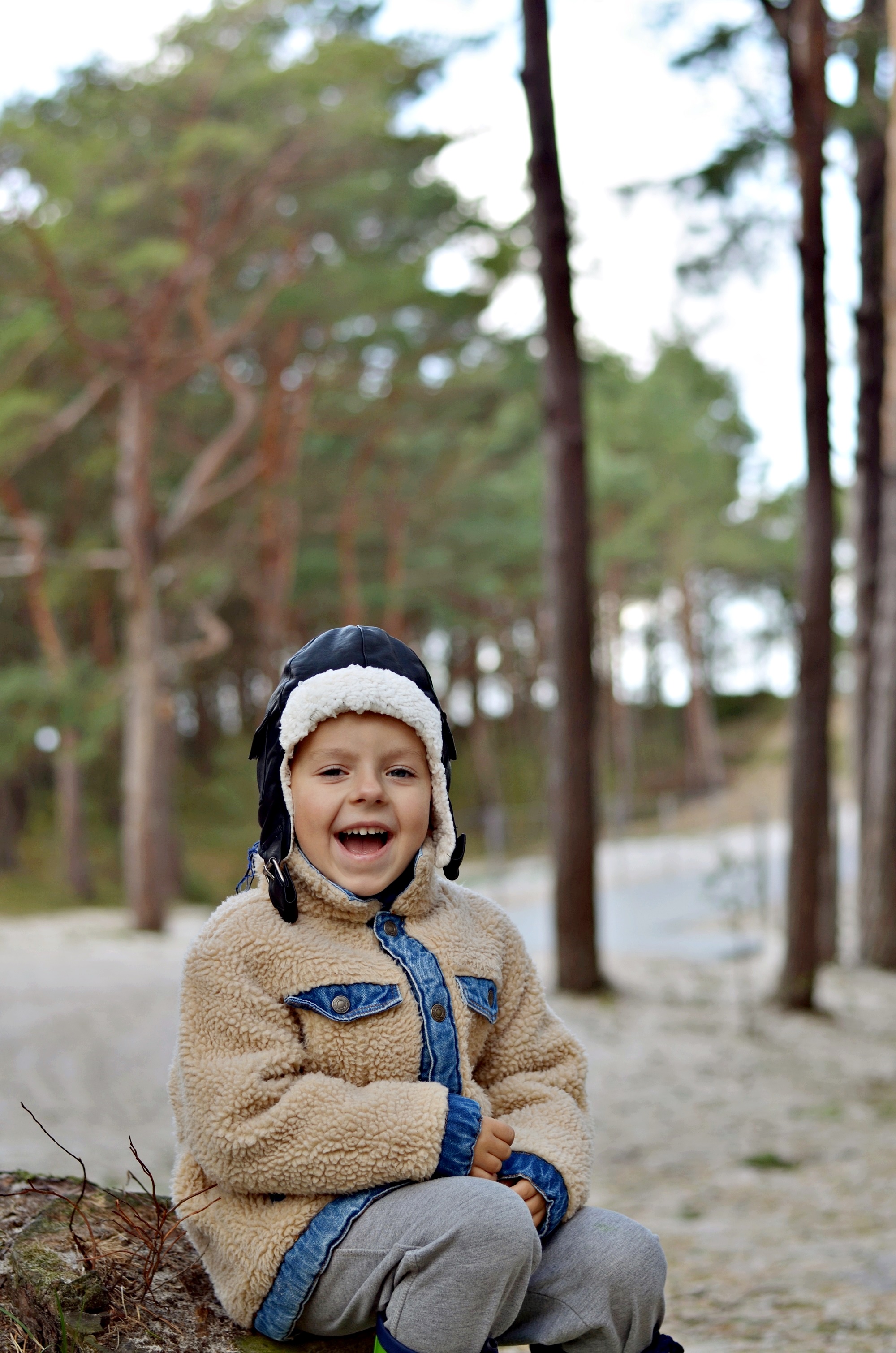 ciepła czapka dla dziecka