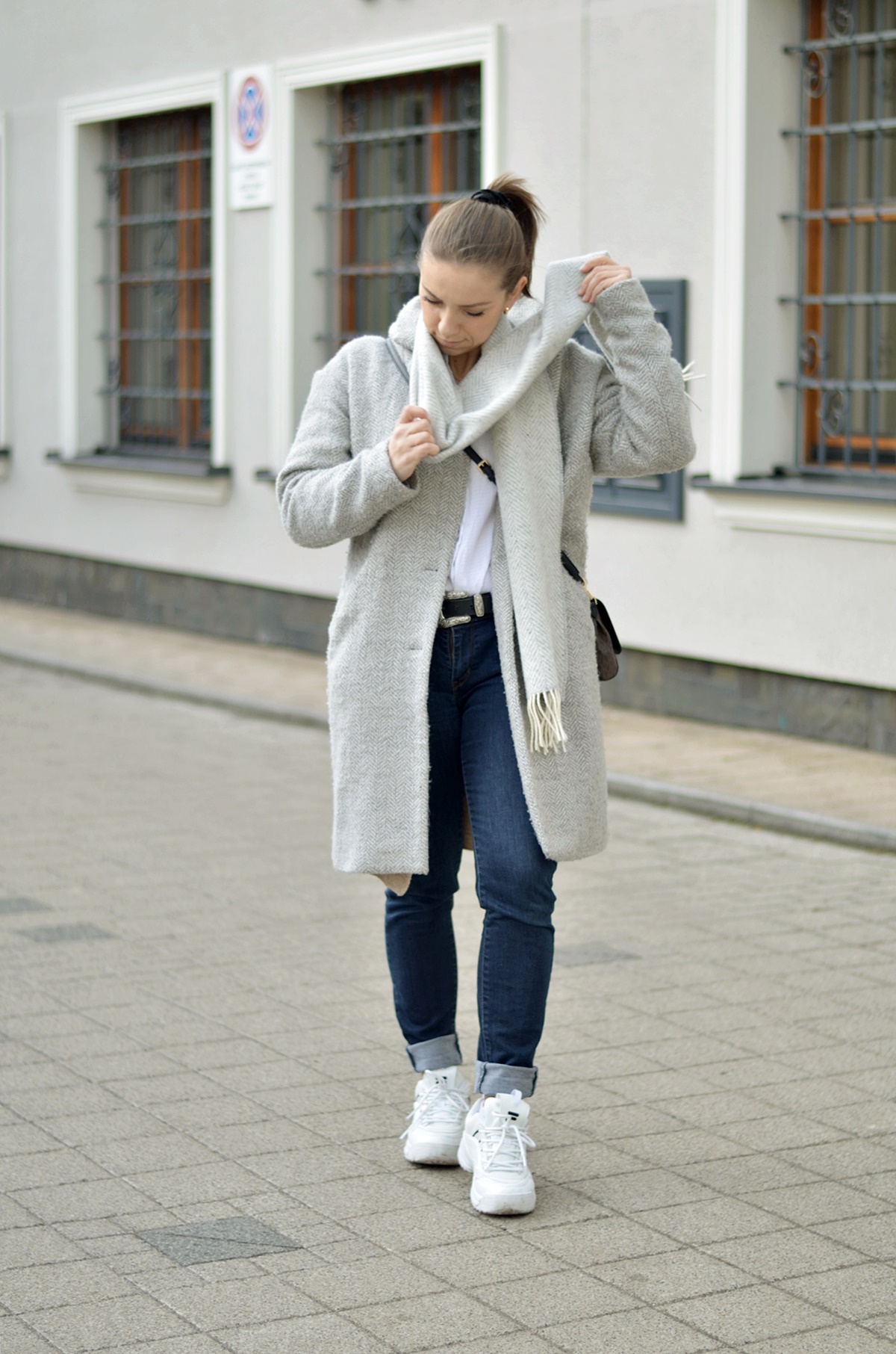 SZALIK OD TARTAN I WEŁNA SZALIK OD TARTAN I WEŁNA