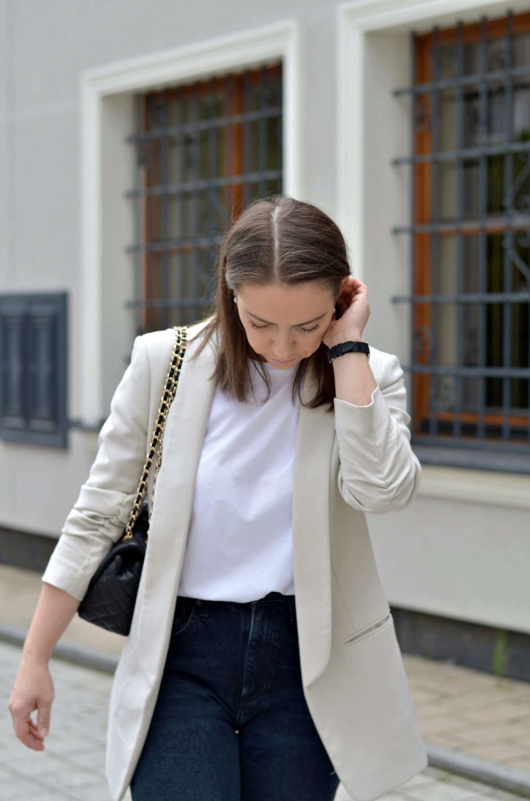 JASNA MARYNARKA W STYLIZACJI